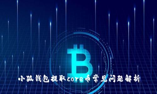 小狐錢包提取core幣常見問題解析