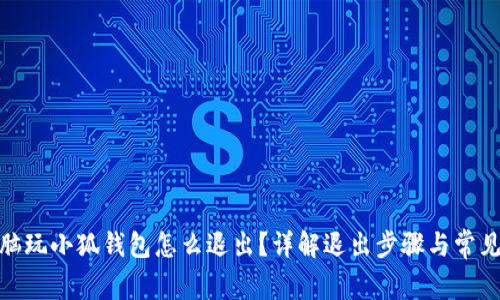 : 電腦玩小狐錢包怎么退出？詳解退出步驟與常見問題