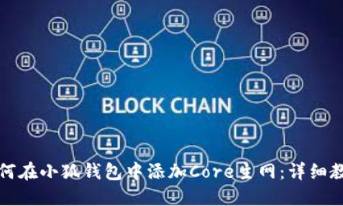 如何在小狐錢包中添加Core主網：詳細教程