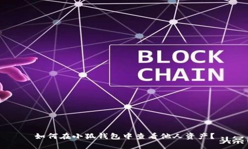 如何在小狐錢包中查看他人資產(chǎn)？