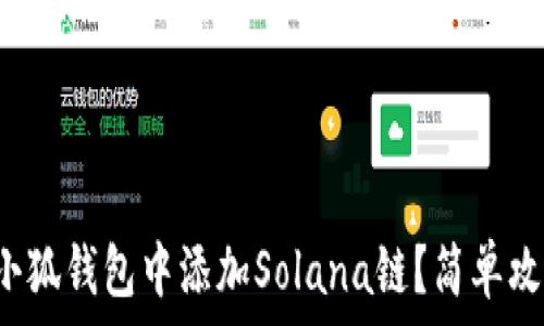   
如何在小狐錢包中添加Solana鏈？簡單攻略指南！
